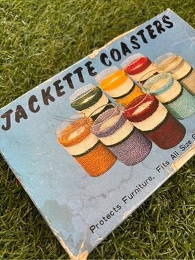 Vintage Jackette Coasters in Original Box